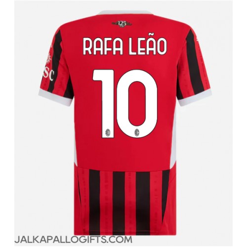 AC Milan Rafael Leao #10 Kotipaita Naiset 2024-25 Lyhythihainen